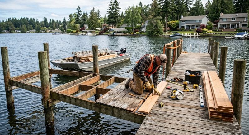 Boat Dock Maintenance Service